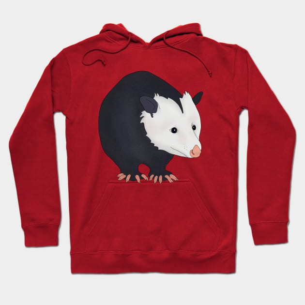 Adorable Opossum Hoodie by DiegoCarvalho